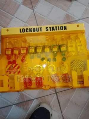 VEVOR 58-Piece Lockout Tagout Station