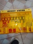 VEVOR 58-Piece Lockout Tagout Station - 1