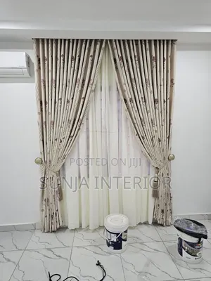 Brand New Luxury Curtain & Sheer Set