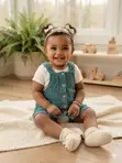 The Children's Place Blue Denim Dress (3-5Y) - 3