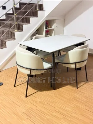 Solid 4-Seater Dining Set