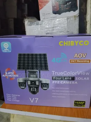 V7 Ultra HD 4 Lens CCTV Camera (360° Far View)