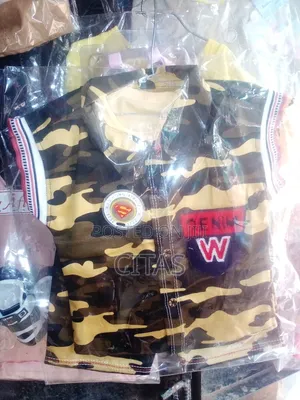 The Children's Place 3-Piece Baby Boys Set (Denim/Camo)