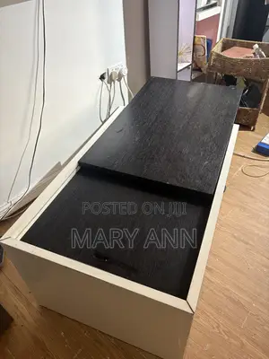 Modern Table with Storage - Home Interiors