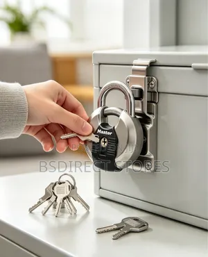 Master Lock Excell Mai Ƙarfi 70mm Bakin Karfe Discus Padlock