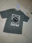 Adidas Round Neck Polo - Black, Brand New - 1