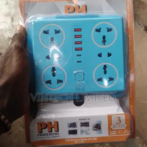 Soket Mai Ɗaukar Hannu Tare da Tashar USB & Type-C