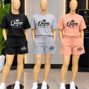 Billionaire Women's Round Neck Polo and Short Knicker Set