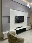 Modern Suspended TV Console tare da Hasken LED - 2
