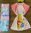 Hickey Mouse Gown - Short Cotton Mini Dress - 2