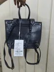 Vintage Canvas & Leather Mini Backpack - 2