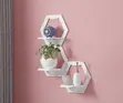 Wall-Mounted Multifunction Hanging Storage Shelf - 1pc Rack - 2