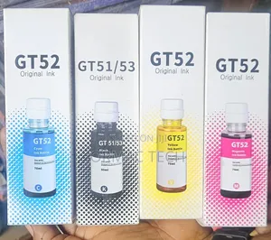 HP GT51/53, GT52 Ink Refill Set (Yellow, Cyan, Magenta, Black)