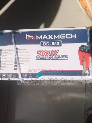 Maxmech 760W Heavy-Duty Battery Charger (BC-650)