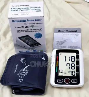 Fully Automated Arm Blood Pressure Monitor