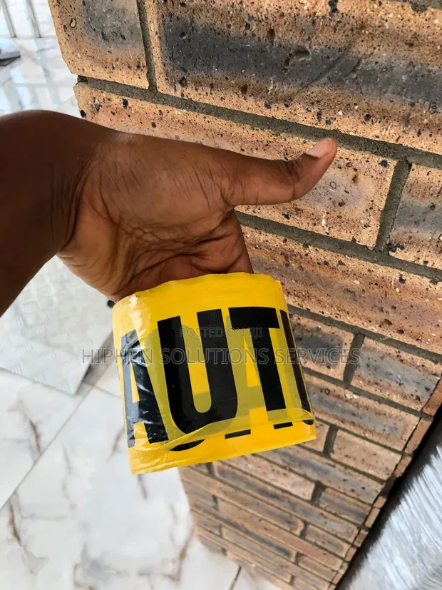 High-Visibility Hazard Warning Tape - 1