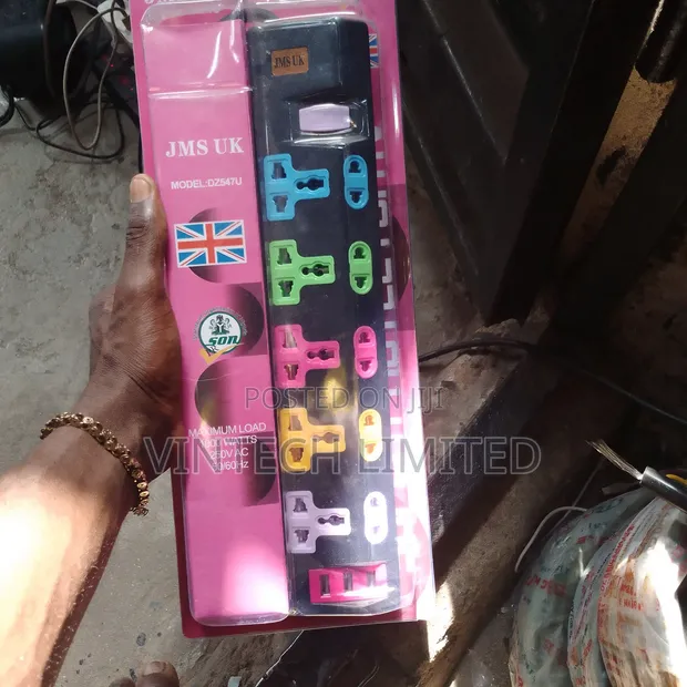 5-Way Extension Socket Mai Tashar USB 3 - 1