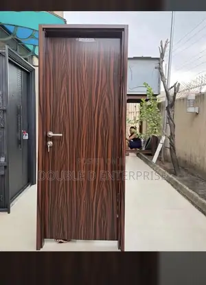 New Israeli Steel Room Door - Brown