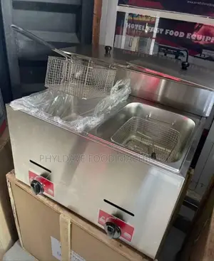 10L x 10L Gas Deep Fryer - Sabon Abu
