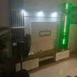 Modern TV Stand with LED Light - 2