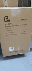 FDB U112vi 12-inch PA Speakers (Pair) - 2