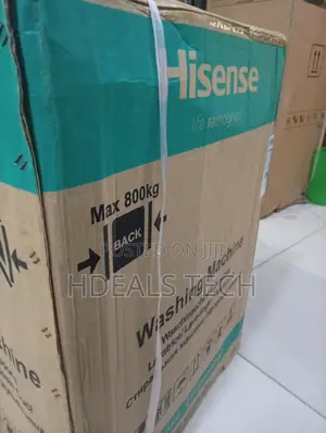 Hisense 7kg Silver Front Loader Automatic Washing Machine