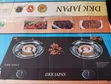 Sabon Gas Cooker Mai Gilashi - 2 Gobara - 2