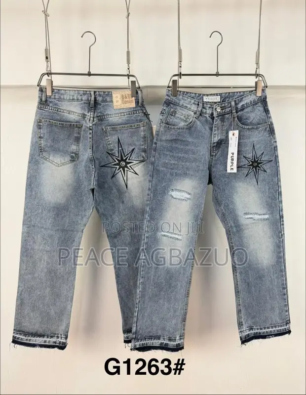 Purple Brand Baggy Jeans - Men's - 1