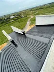 Premium Black Longspan Roofing Sheet 0.55mm - 1