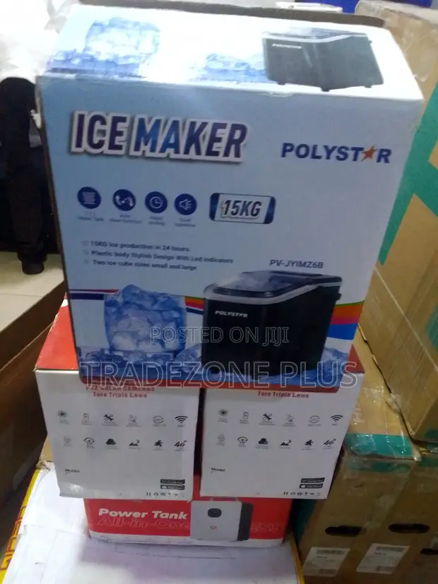 Polystar 15kg Ice Machine PV-JYIM6B - 1