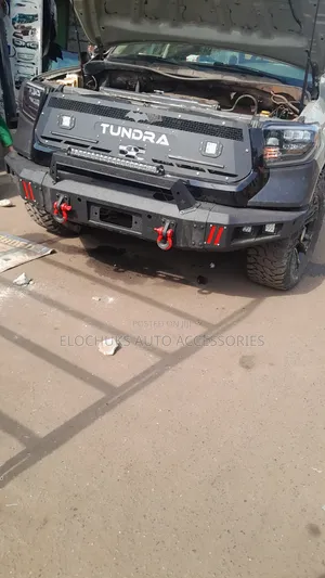 Brand New Rugged Iron Off-Road Bumpers for Toyota Tundra
