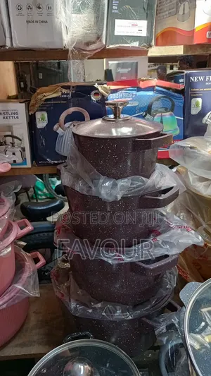 Luxury Non-Stick Cookware Set with Glass Lids - Multiple Sizes