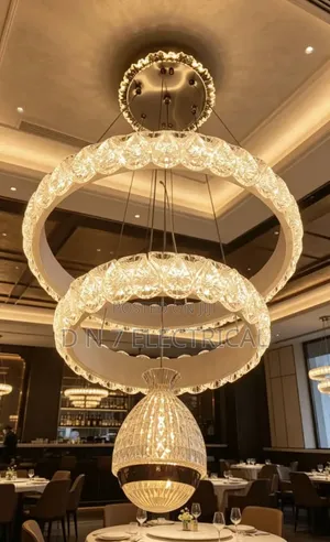 Kyawawan Zane na Hasken Sama na Zinariya Mai Madubai Biyu da Crystal LED
