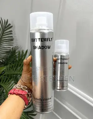 Butterfly Shadow Hard Hold Hairspray