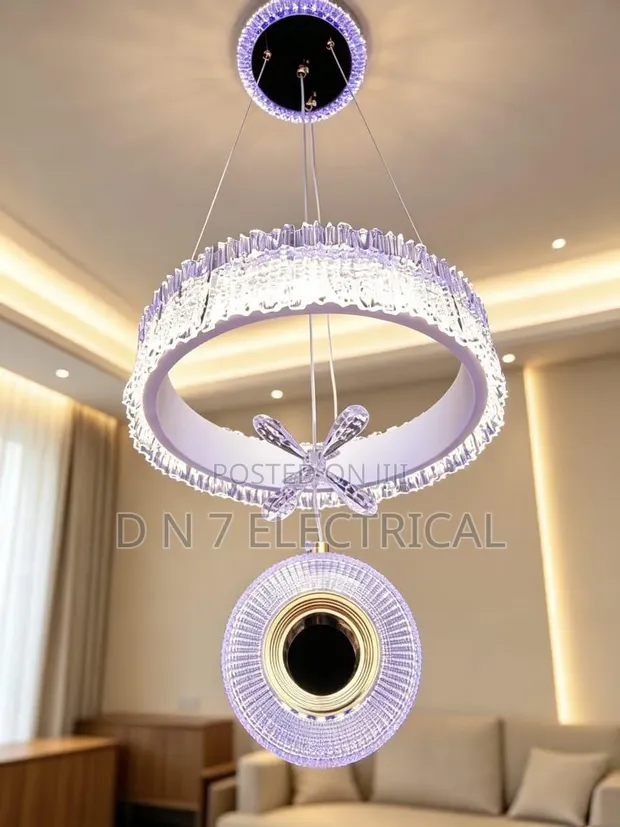 Luxury LED Ring Chandelier - 1