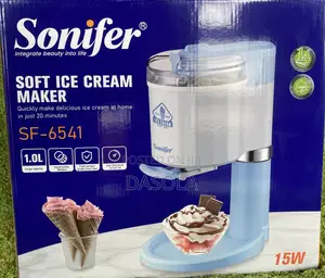 Brand New Sonifer Ice Cream Maker (1L)