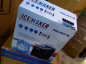 Sabon Polystar Ice Maker 15kg tare da Scoop