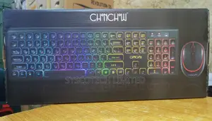 Chonchow Wireless RGB Keyboard da Mouse Combo