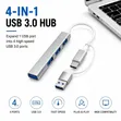 Generic 4-in-1 USB 3.0 Type-C Hub - 2