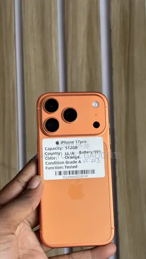 Apple iPhone 17 Pro 512GB Orange (Amfani)