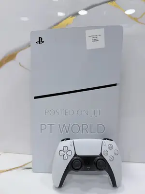 PlayStation 5 Slim Digital Edition with 10 Games & Single Controller