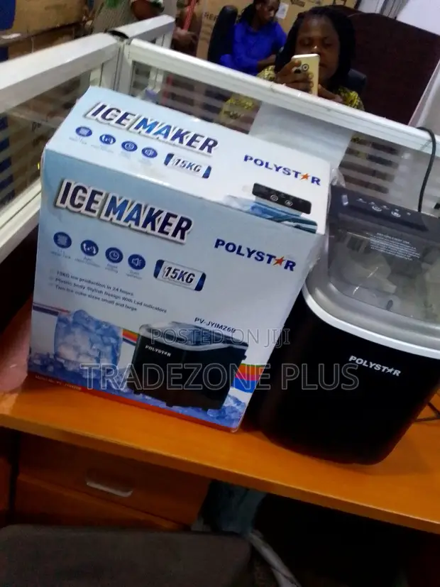 Polystar 15kg Ice Maker PV-JYIM6B - 1