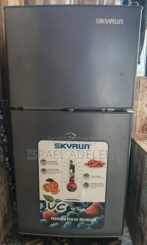 Skyrun 75L Double Door Top Freezer Fridge