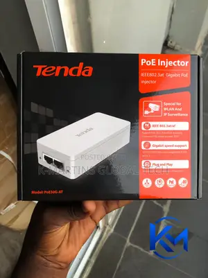 Tenda PoE30G-AT Gigabit PoE Injector 30W