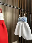 Little Bow Dress - Girls' Statement Dress - 1