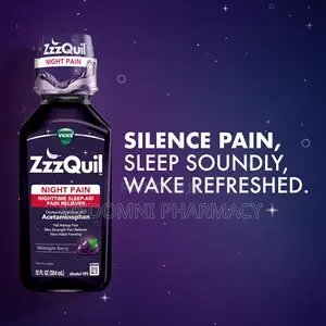 Vicks ZzzQuil Night Pain Liquid - Midnight Berry
