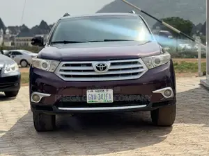 Toyota Highlander 2008 Burgundy