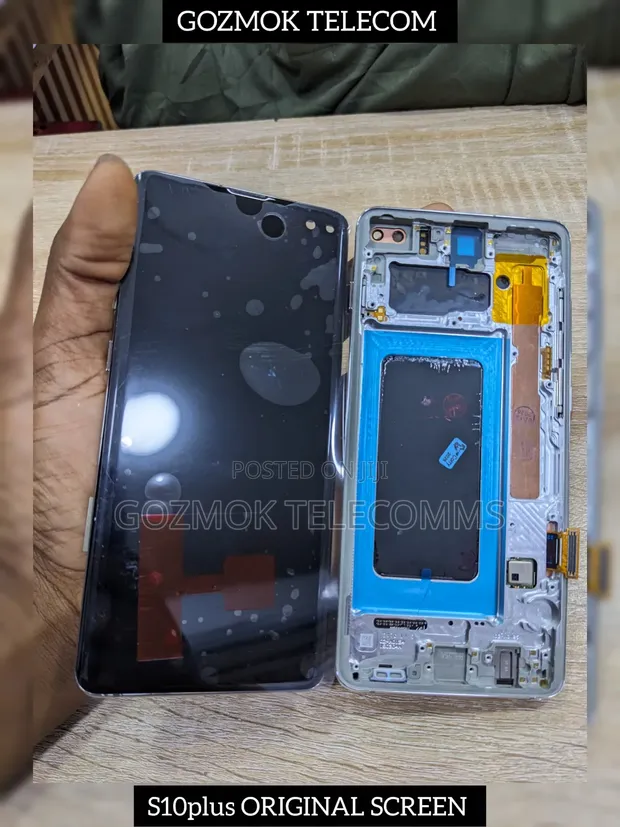 Samsung Galaxy S10 Plus Fuskar Nuni Tare da Tsakiyar Firam - 1