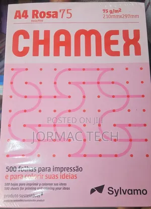 Chamex Color A4 Printing Paper - Pink (1 Ream)