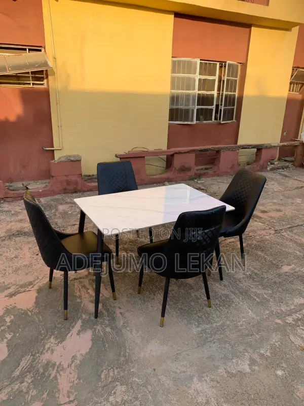 Classic Marble Dining Set - 6 Seater - 1